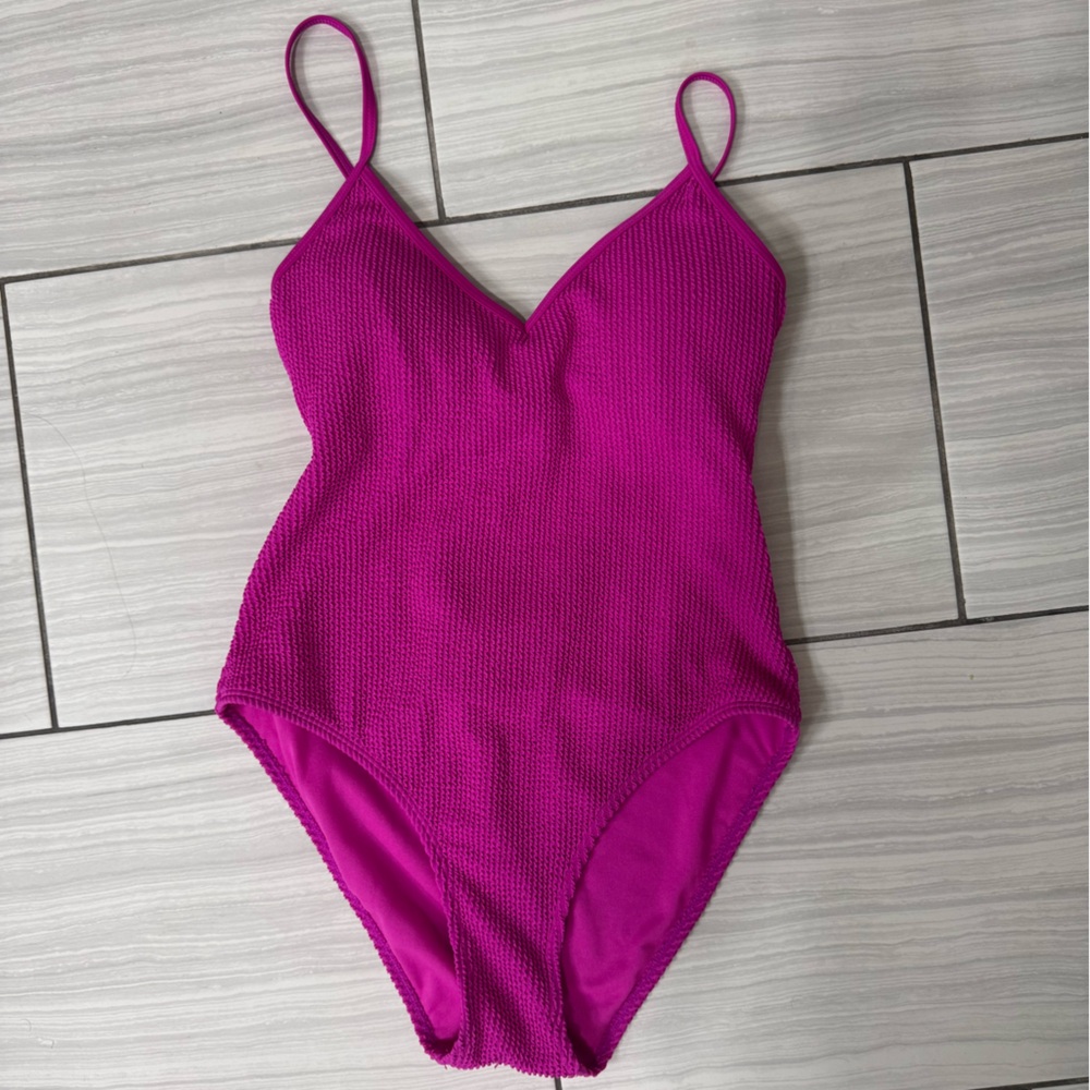 Hot pink One Piece Swimsuit